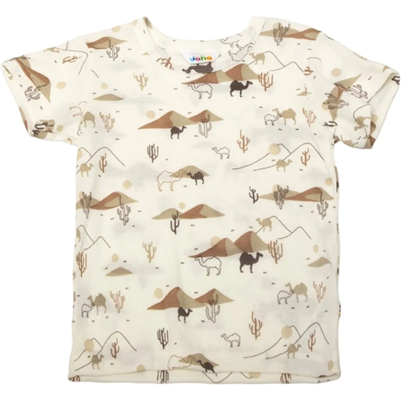 Joha Wool/Silk Beige T-Shirt