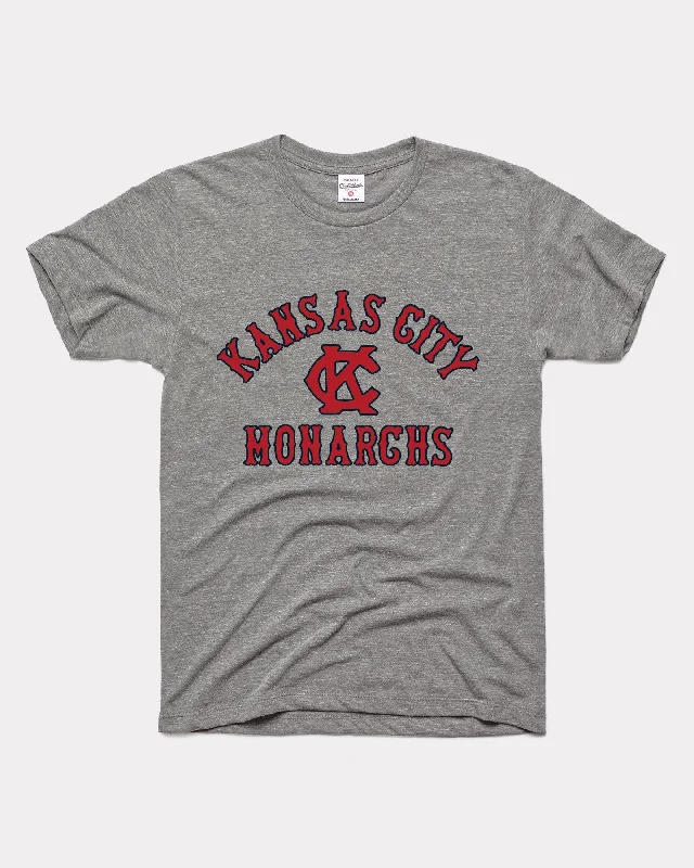 Vintage Grey Kansas City Monarchs T-Shirt