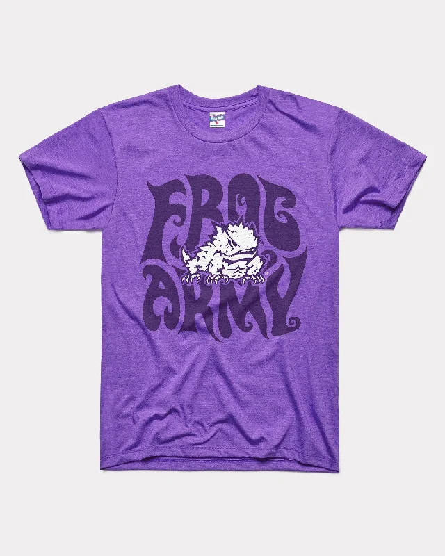 TCU Frog Army Purple T-Shirt