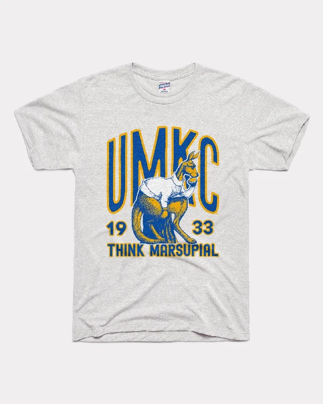 UMKC Roos Think Marsupial Ash Grey T-Shirt