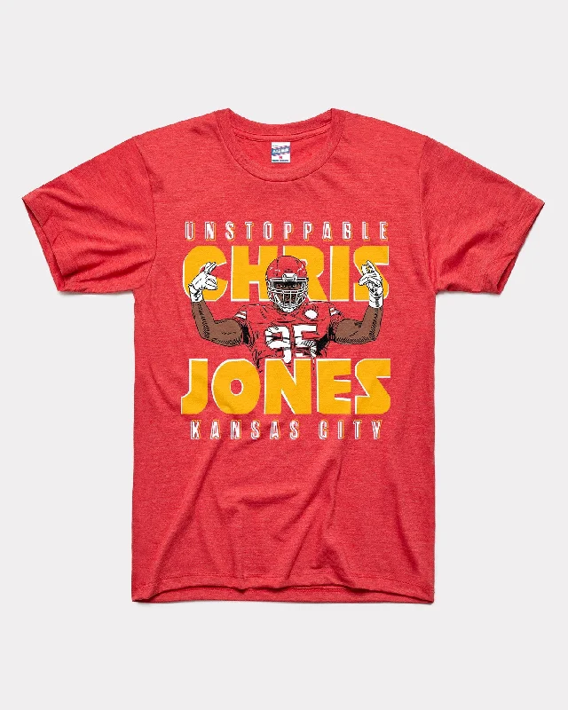 Unstoppable Chris Jones Red T-Shirt