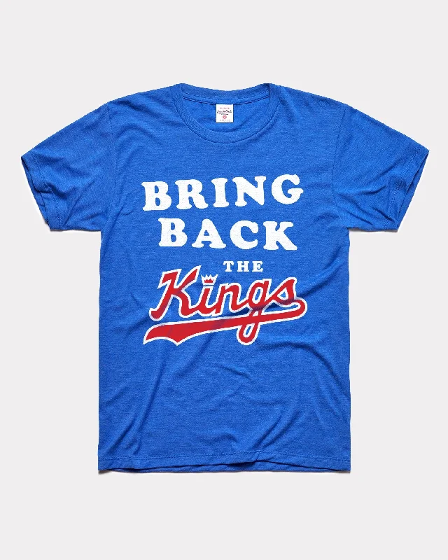 Vault Bring Back the Kings Vintage Royal Blue T-Shirt