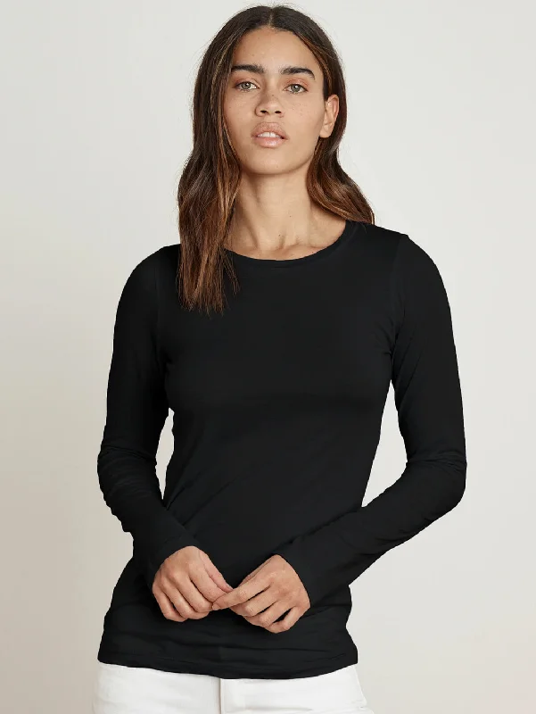 Zofina Crew Neck Long Sleeve T-Shirt