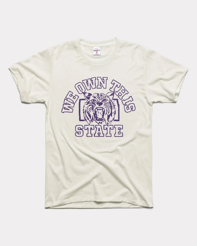 We Own This State Wildcats White T-Shirt