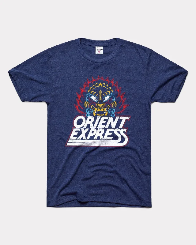 Worlds of Fun Orient Express Vintage Navy T-Shirt