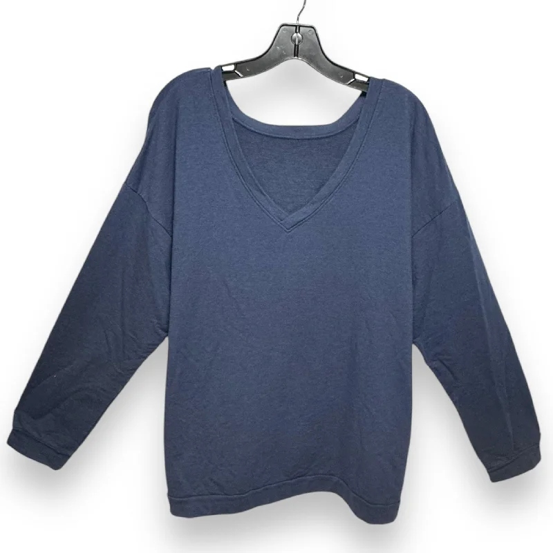 Top Long Sleeve By encircled In Blue, Size: Xl