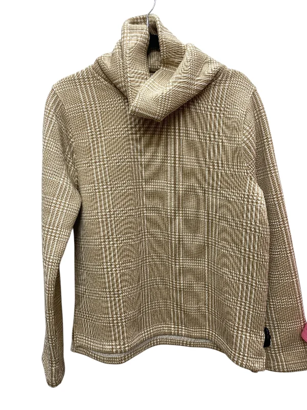 Top Long Sleeve By J. Crew In Tan, Size: L