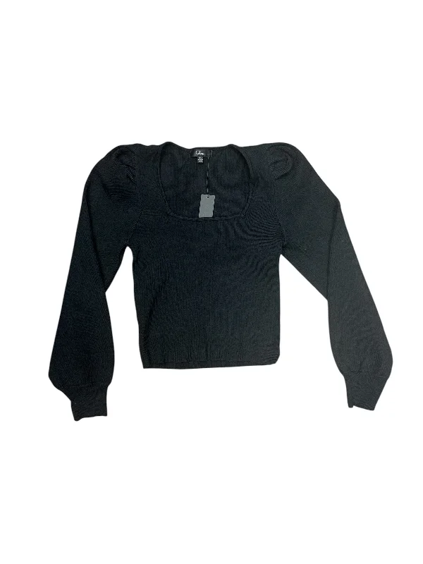 Top Long Sleeve By Lulus In Black, Size: Xl