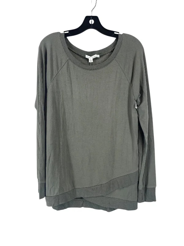 Top Long Sleeve By Threads 4 Thought In Green, Size: S