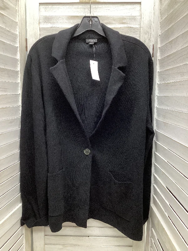 Cardigan By Ann Taylor In Black, Size: Xl