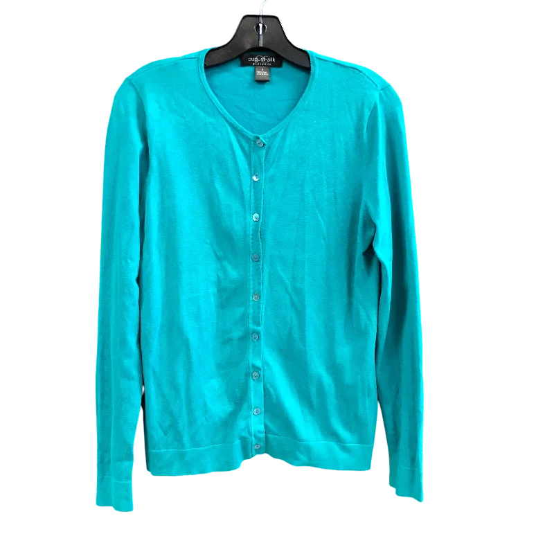 Cardigan By August Silk In Teal, Size: L