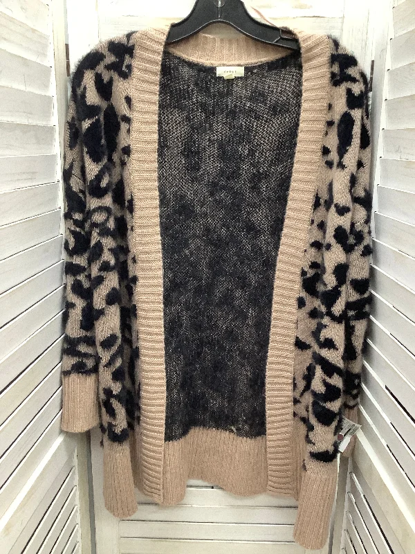 Cardigan By Debut In Animal Print, Size: S