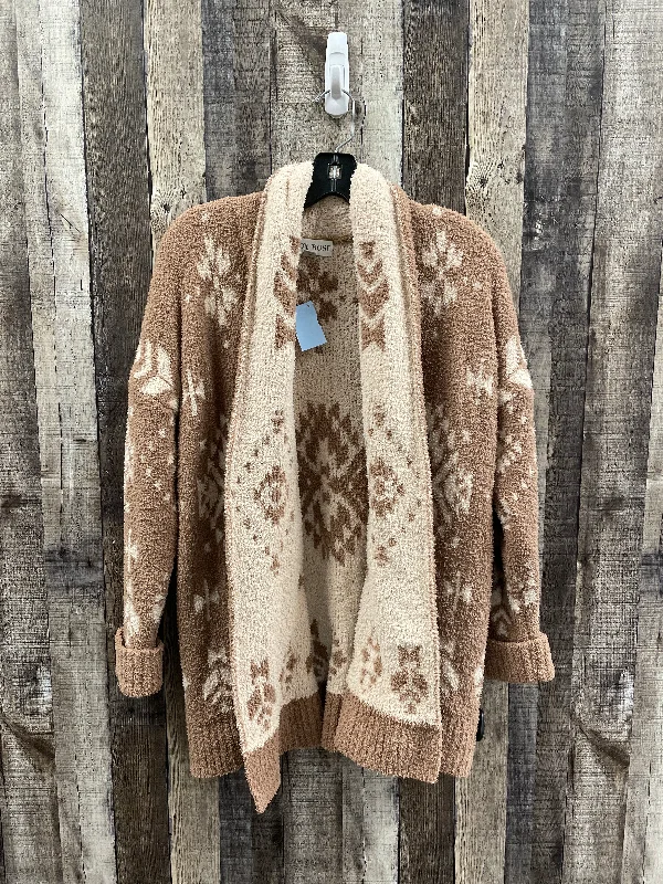 Cardigan By Knox Rose In Tan, Size: M