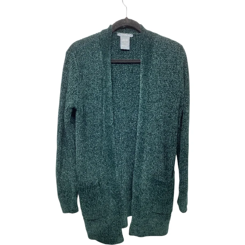 Cardigan By Matty M In Green, Size: S