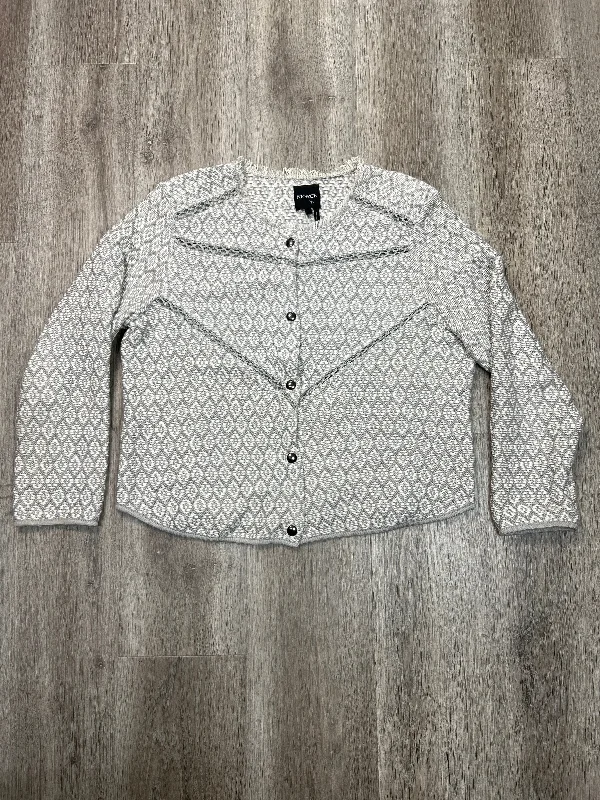 Cardigan By Nic + Zoe In Grey, Size: L