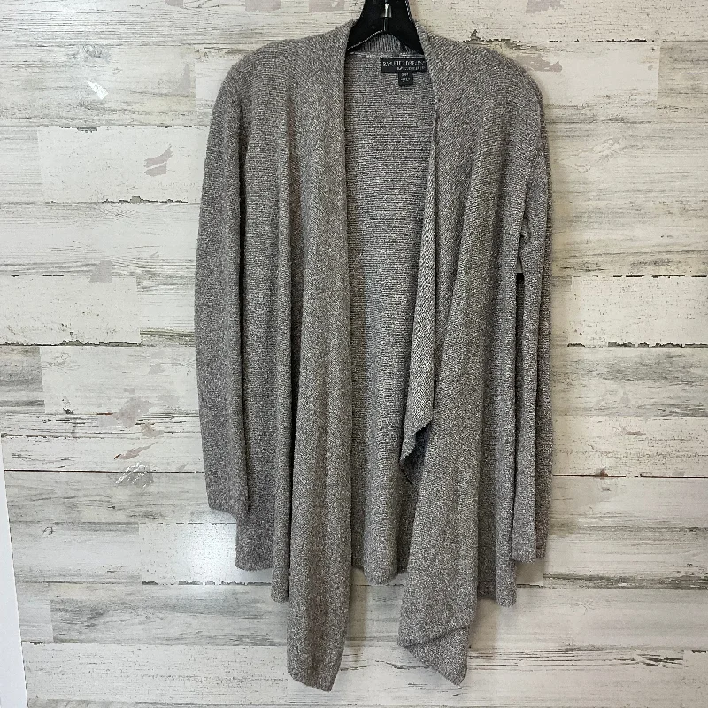 Sweater Cardigan By Barefoot Dreams In Grey, Size: S