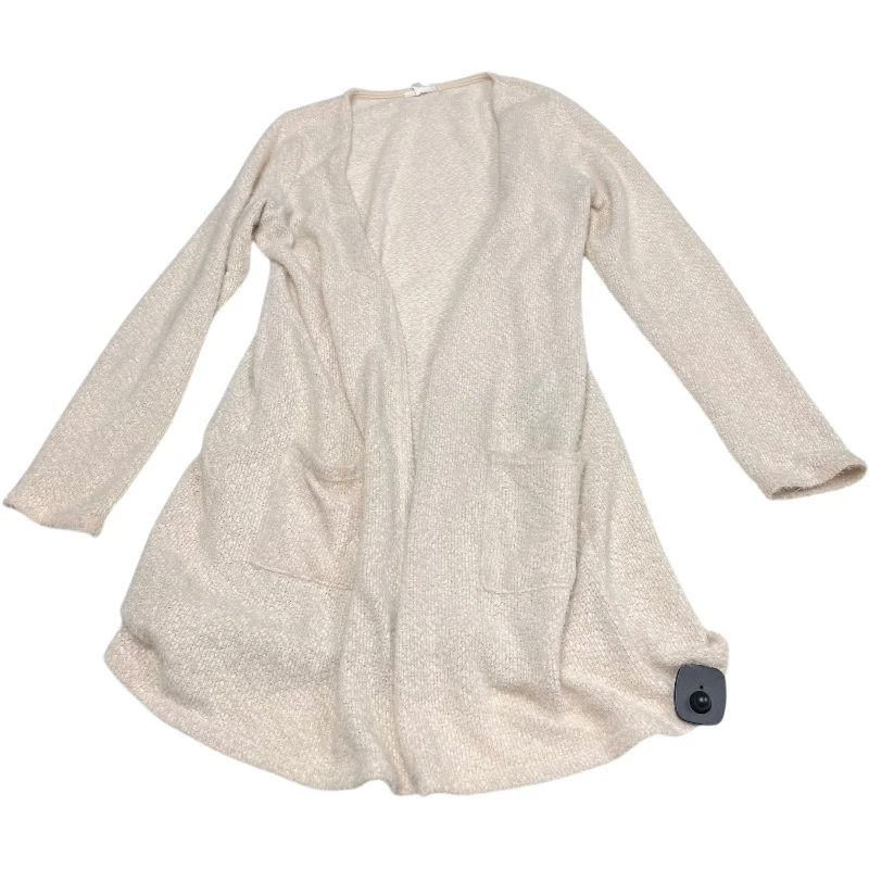 Sweater Cardigan By The Driver In Cream, Size: M