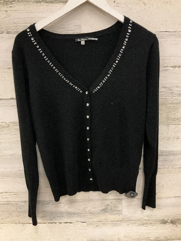 Sweater Cardigan By Vila Milano In Black, Size: M