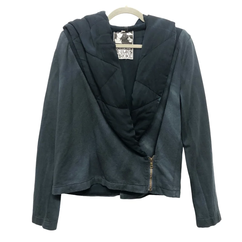 Sweater Cardigan By Young Fabulous & Broke In Black, Size:M