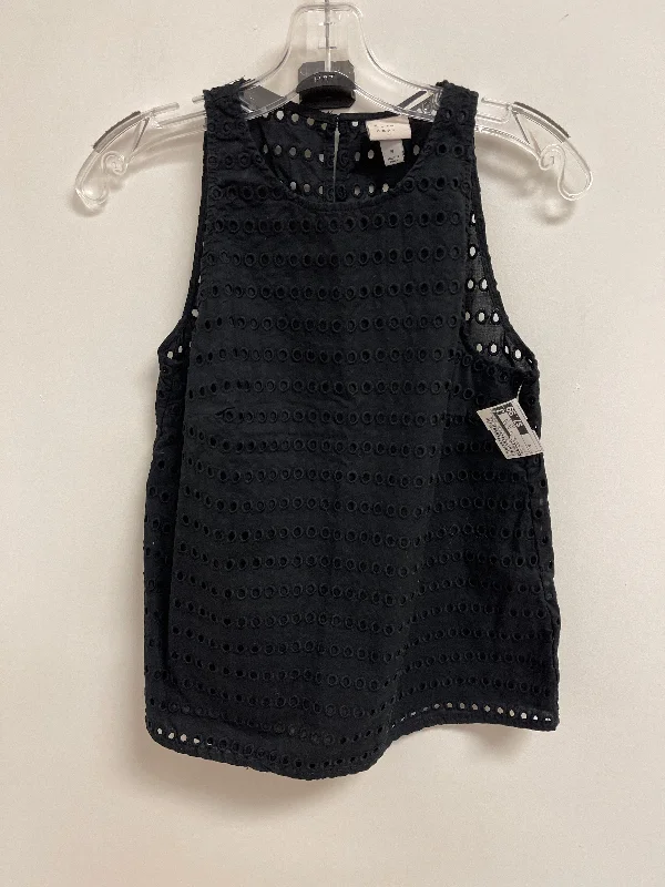 Top Sleeveless By A New Day In Black, Size: S