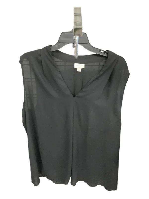 Top Sleeveless By Avenue In Black, Size: 18