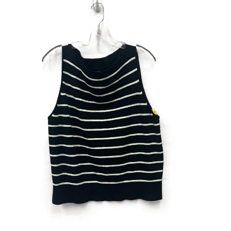 Top Sleeveless By Banana Republic In Black, Size: Xl