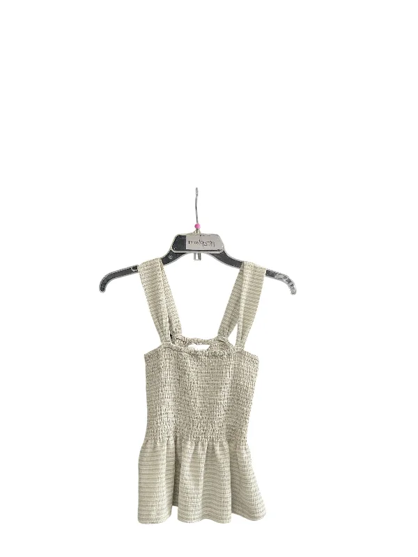 Top Sleeveless By Madewell In Green, Size: Xs