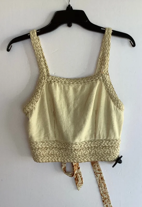 Top Sleeveless By Pilcro In Cream, Size: Xs