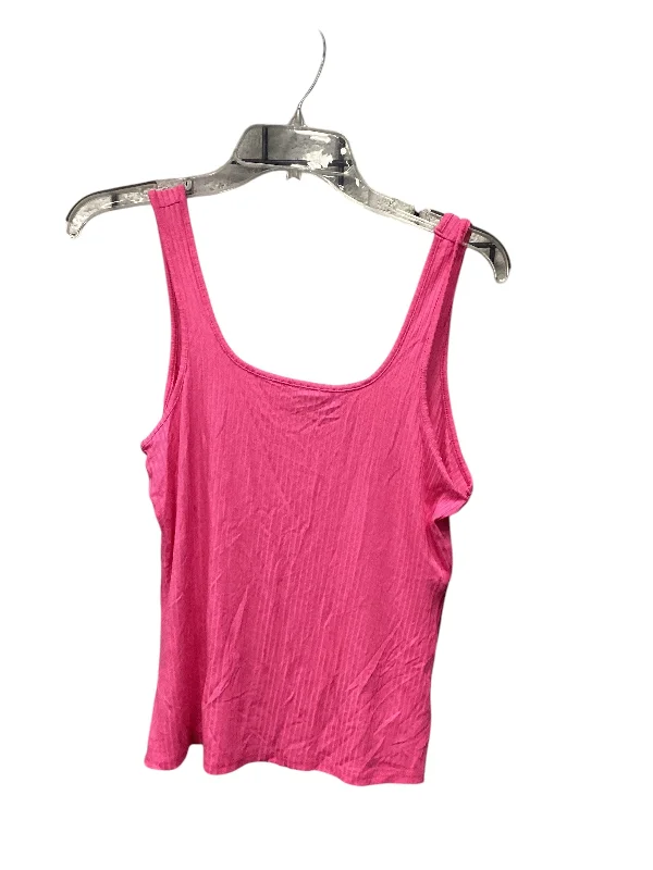 Top Sleeveless By Rachel Zoe In Pink, Size: Xl