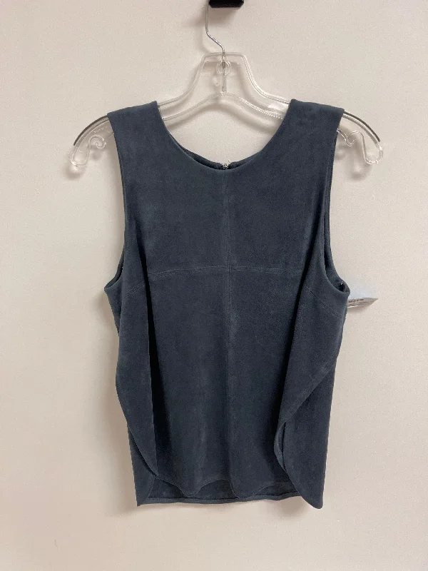 Top Sleeveless By Tart In Grey, Size: S