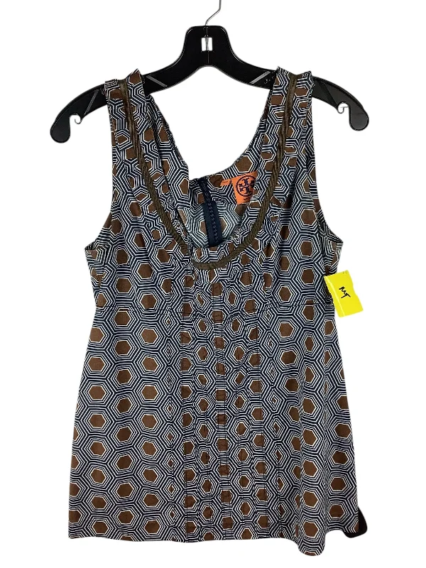 Top Sleeveless By Tory Burch In Multi-colored, Size: 10