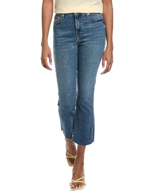 7 For All Mankind Felicity High-Waist Slim Kick Jean