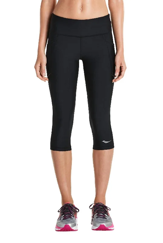 Bullet Capri In Black