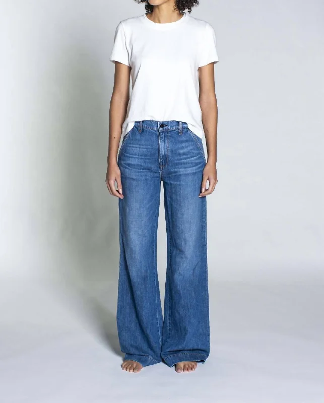 Denim Trouser Jean In Summer