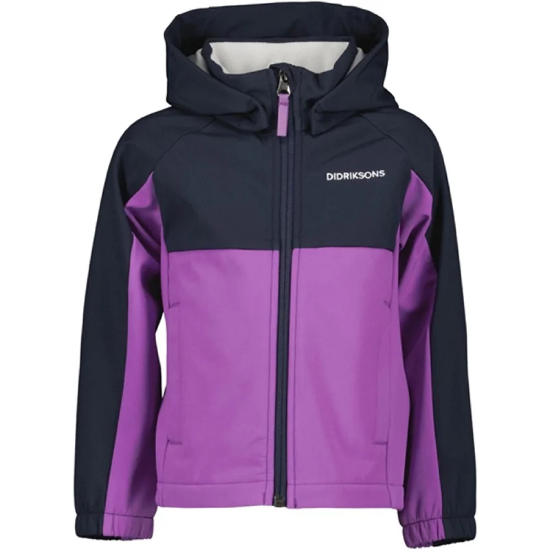 Didriksons Tulip Purple Troel Kids Jacket