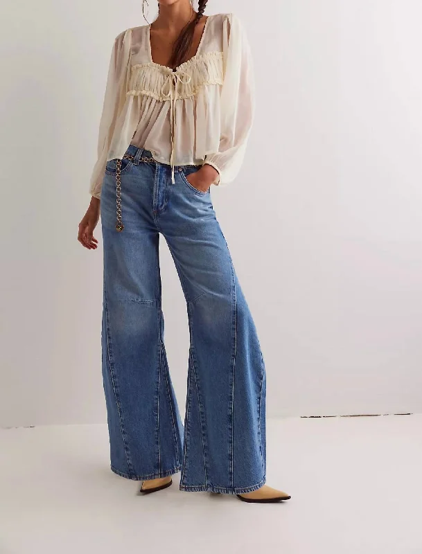 Eden High Slouchy Jeans In Homefree