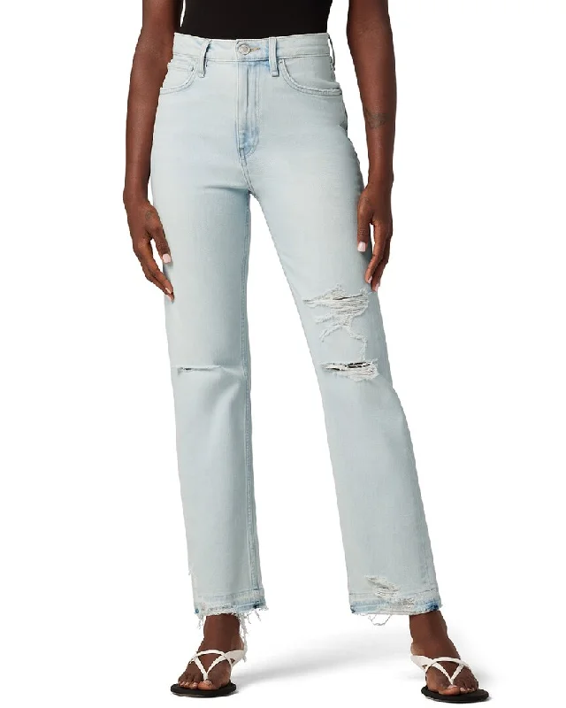 HUDSON Jeans Jade High-Rise Straight Loose Fit Aries Jean