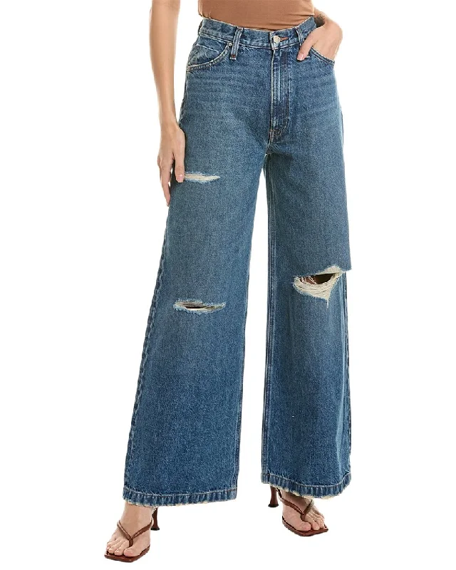 HUDSON Jeans James Ice High-Rise Wide Leg Jean