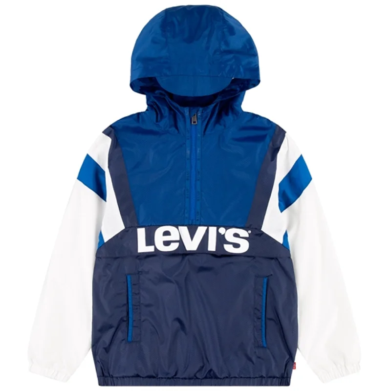 Levi's Colorblocked Anorak Blue