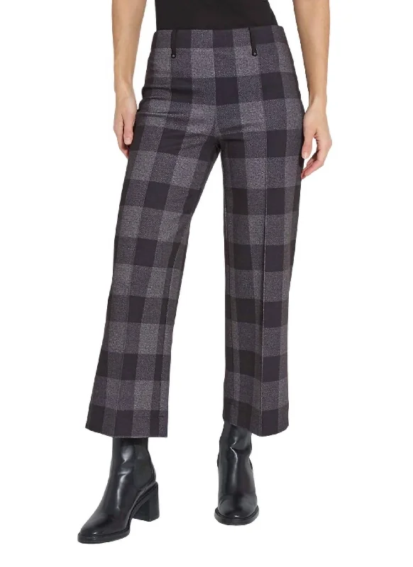 Lodge Pant In Day And Night Plaid