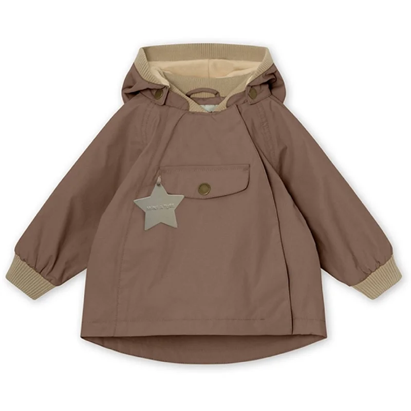 MINI A TURE Wai Spring Jacket w/Fleece Lining Brownie