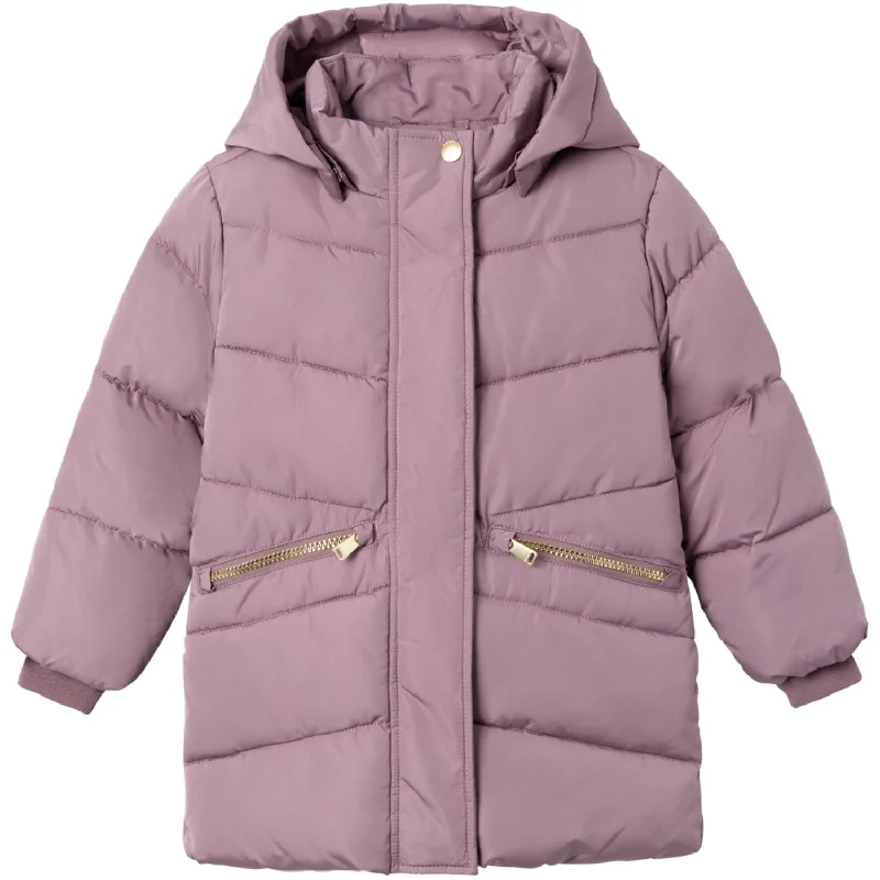 Name It Grape Shake Memo Long Jacket