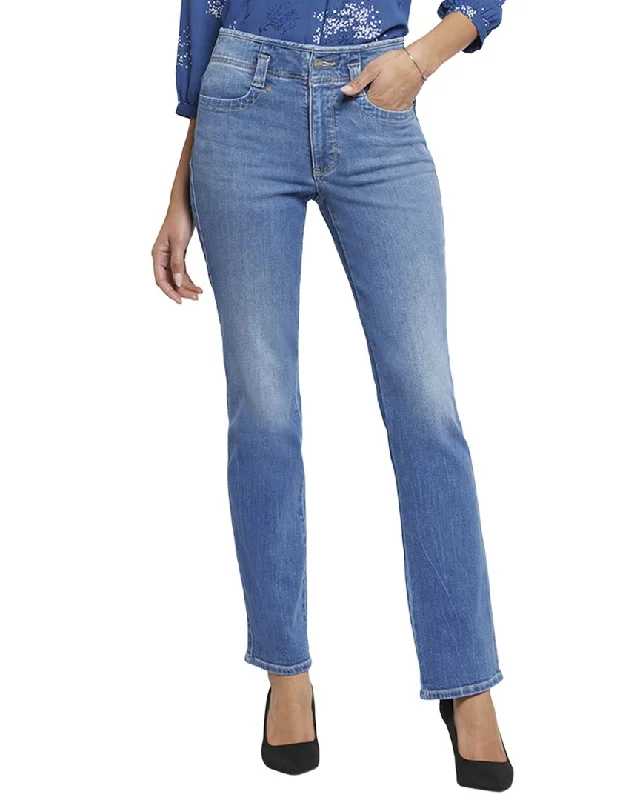 NYDJ Marilyn Fairmont High-Rise Straight Leg Jean