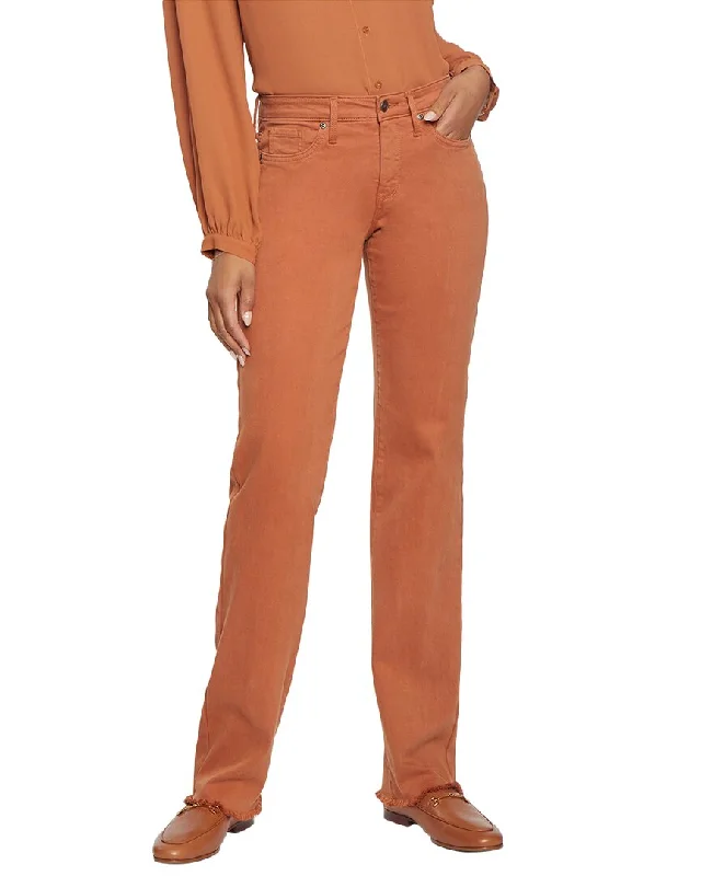 NYDJ Mid Rise Relaxed Straight Jean