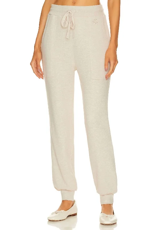 Rory Pants In Oatmeal Melange