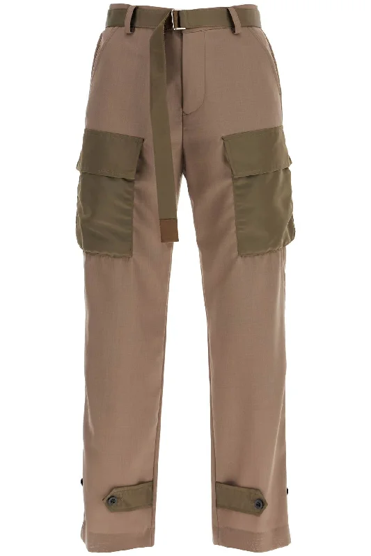 Sacai Women's Cargo Pants With Inserts