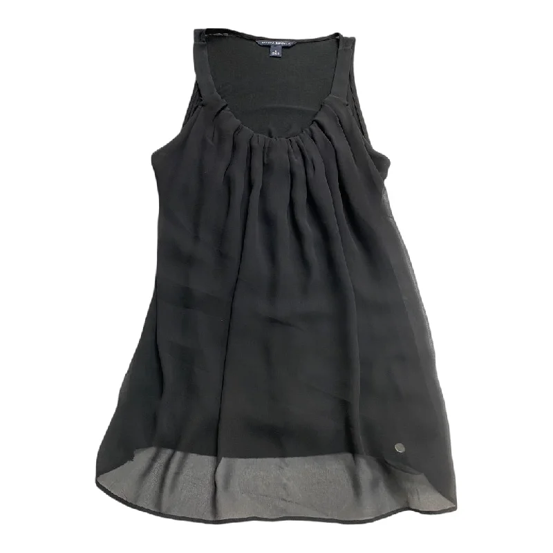 Top Sleeveless By Banana Republic In Black, Size: S