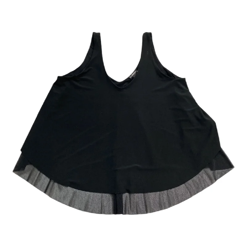 Top Sleeveless By Express In Black, Size: S