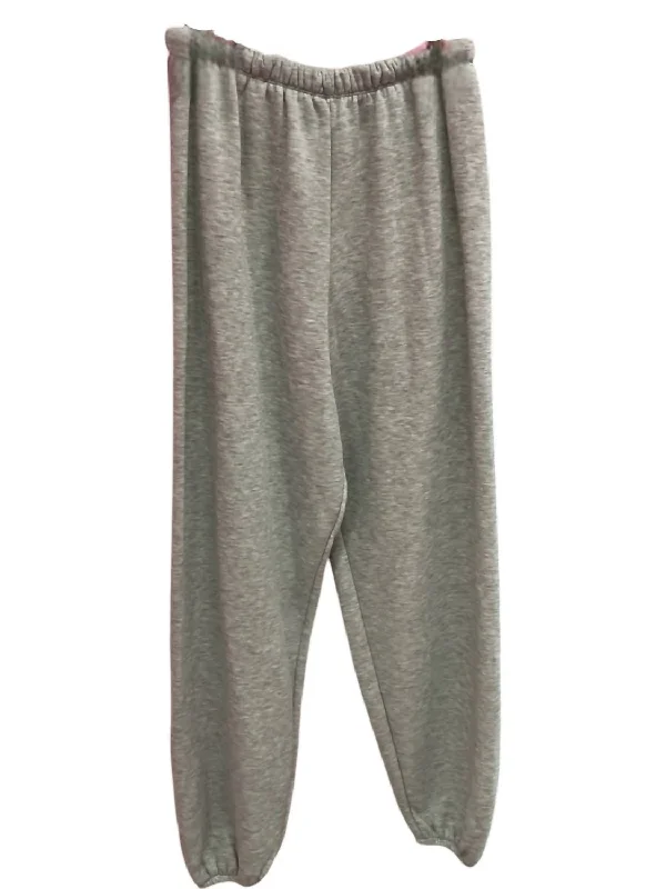 Women's Oversized Joggers In Heather Gray