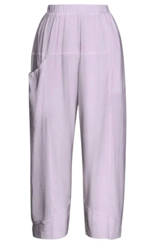 Women's Turin Pants In Lilac